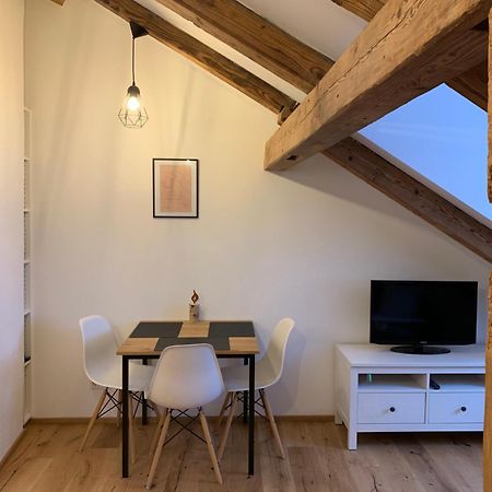 Schöne, zentrale 1-Zimmer-Wohnung in der Altstadt Landsberg am Lech Exterior foto