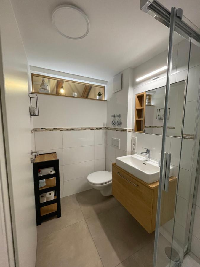 Schöne, zentrale 1-Zimmer-Wohnung in der Altstadt Landsberg am Lech Exterior foto