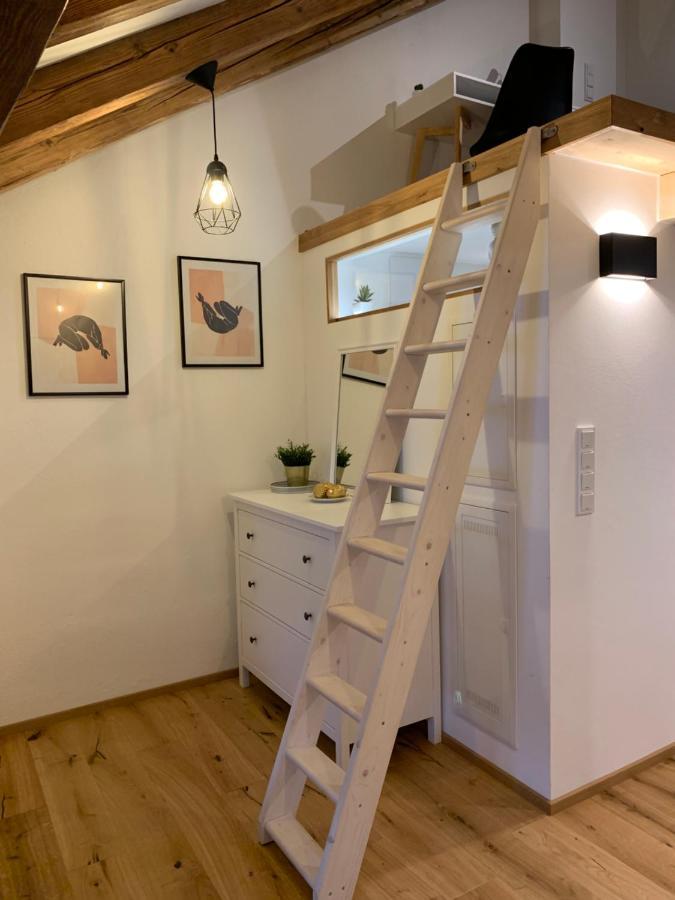 Schöne, zentrale 1-Zimmer-Wohnung in der Altstadt Landsberg am Lech Exterior foto