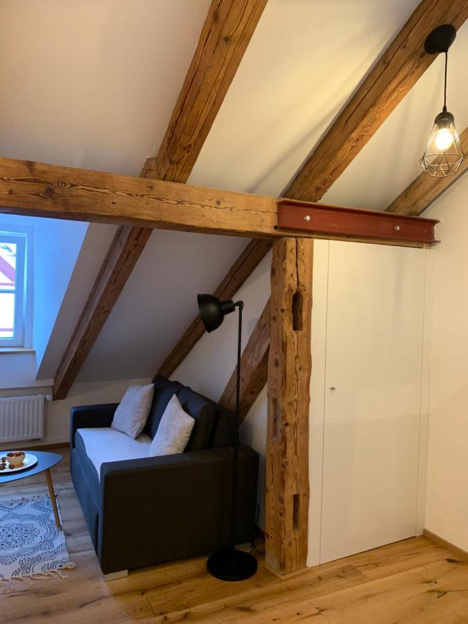 Schöne, zentrale 1-Zimmer-Wohnung in der Altstadt Landsberg am Lech Exterior foto