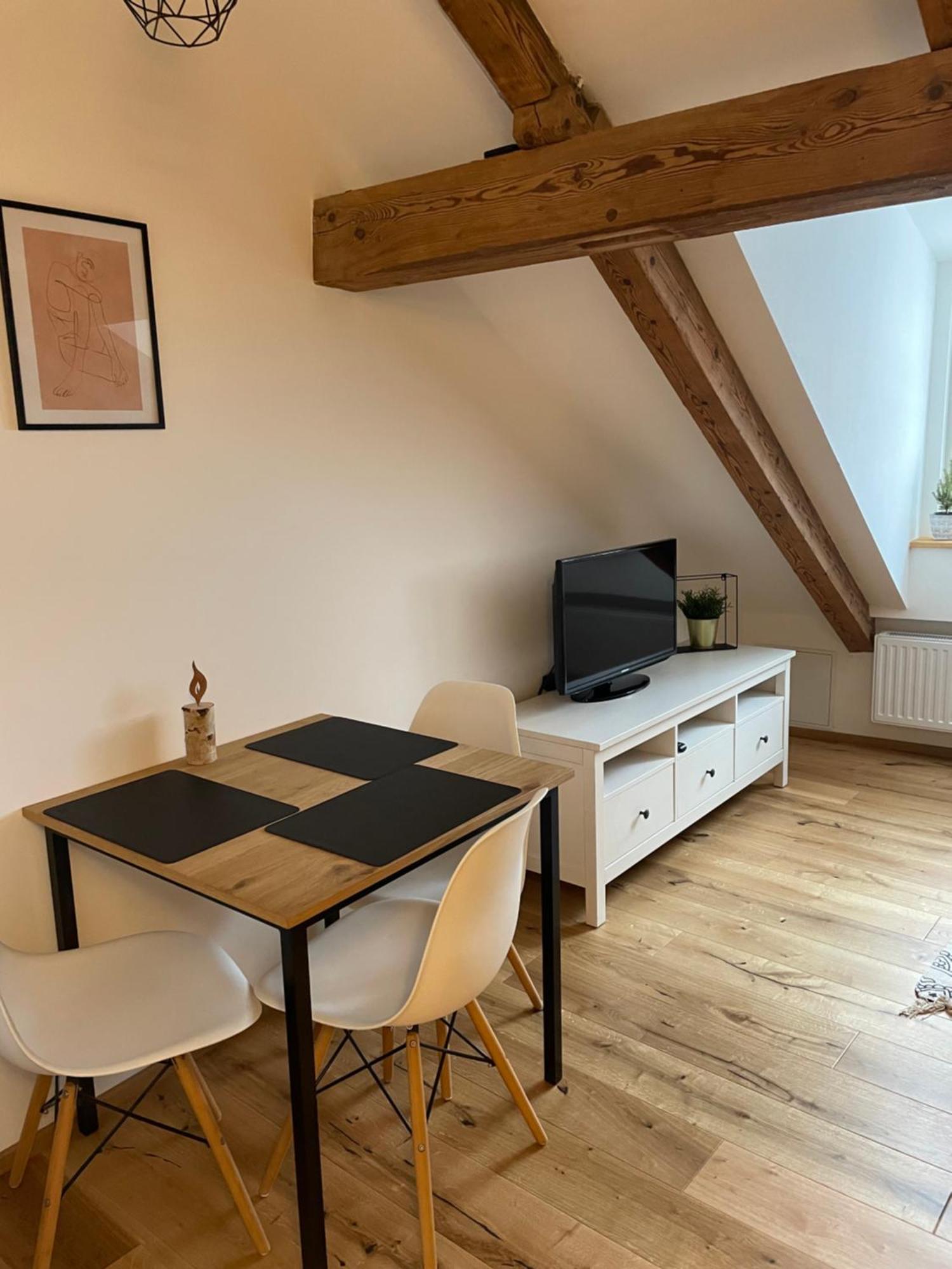 Schöne, zentrale 1-Zimmer-Wohnung in der Altstadt Landsberg am Lech Exterior foto